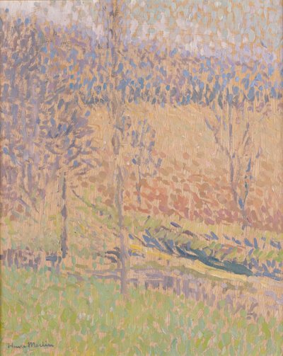 Dans la brume, vers 1890-1910 - Henri Martin